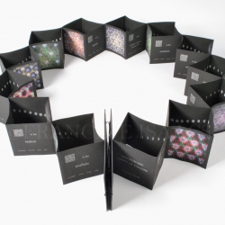 Double accordion alphabet book (detail)