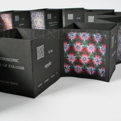 Double accordion alphabet book