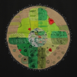 Mixed media on paper